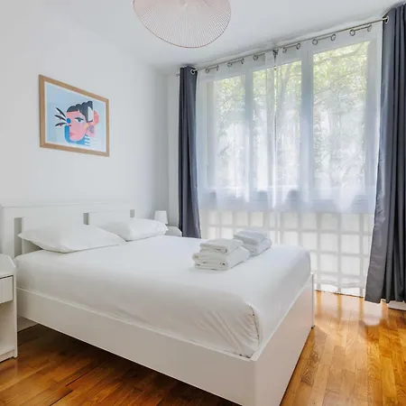 Bel - 2bdr 4p Near Buttes Chaumont Διαμέρισμα