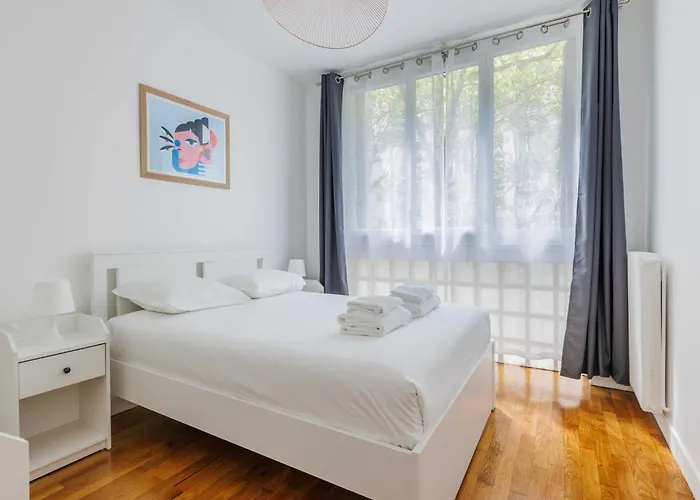 Bel - 2bdr 4p Near Buttes Chaumont 아파트